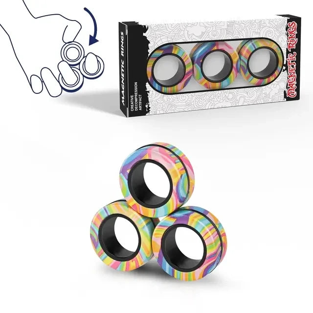 Magnetic Fidget Rings – Magnetische Anti-Stress Ringe