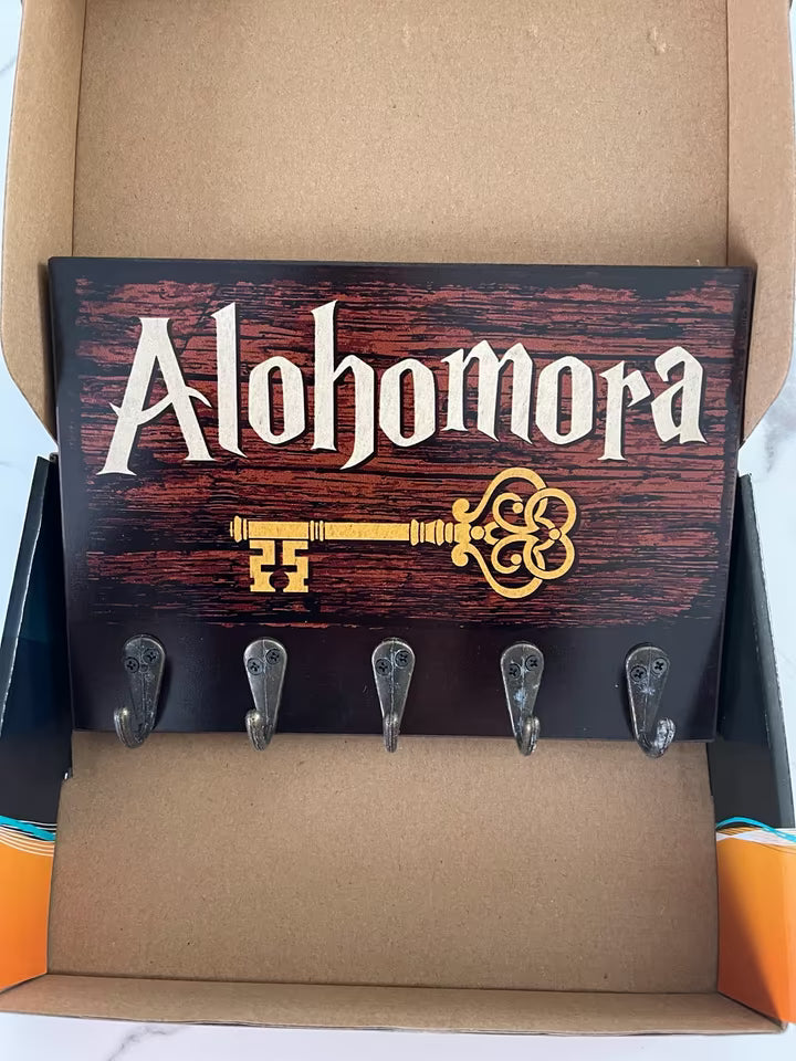 Harry Potter - "Alohomora" Schlüsselbrett für 5 Schlüssel [NEU]