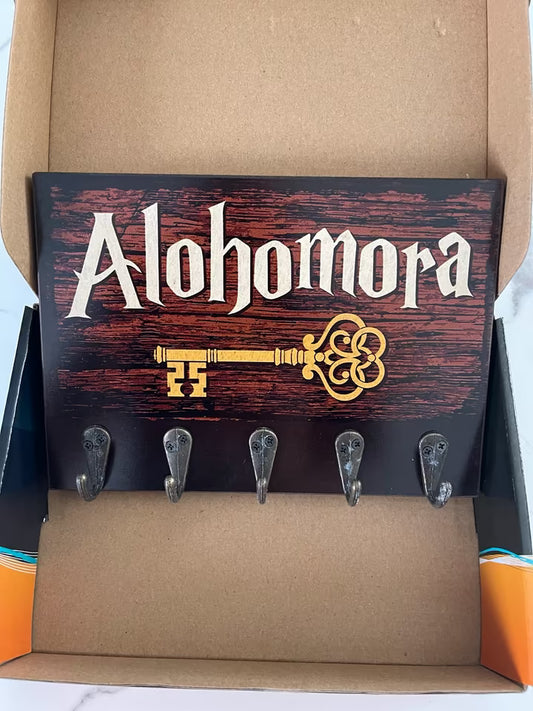 Harry Potter - "Alohomora" Schlüsselbrett für 5 Schlüssel [NEU]