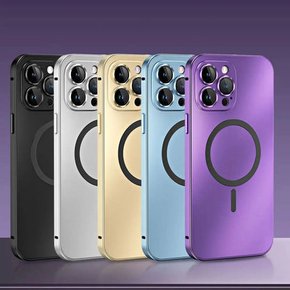 Magnetic Metal Armor iPhone Case