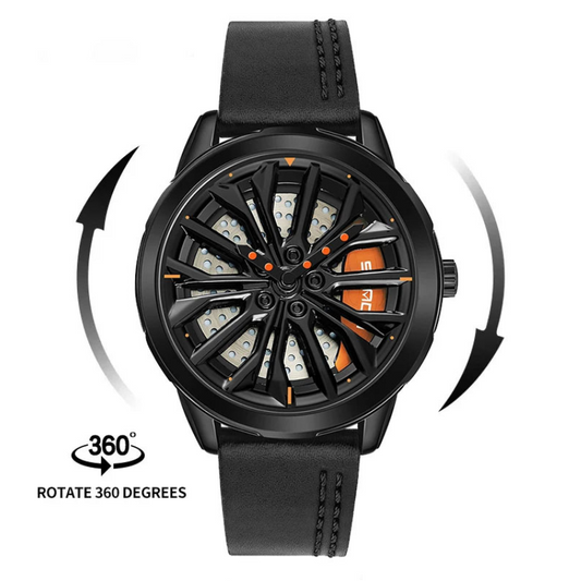 Spinning Rim Watch – Felgen-Uhr mit 360° Rotation