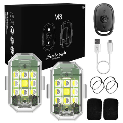 Remote Car LED Strobe Light Kit