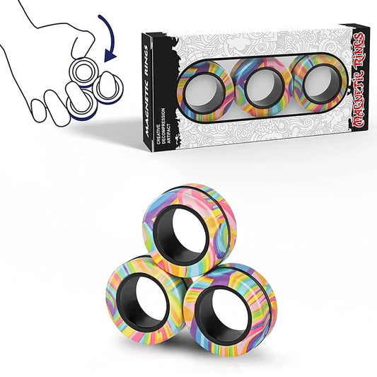 Magnetic Fidget Rings – Magnetische Anti-Stress Ringe