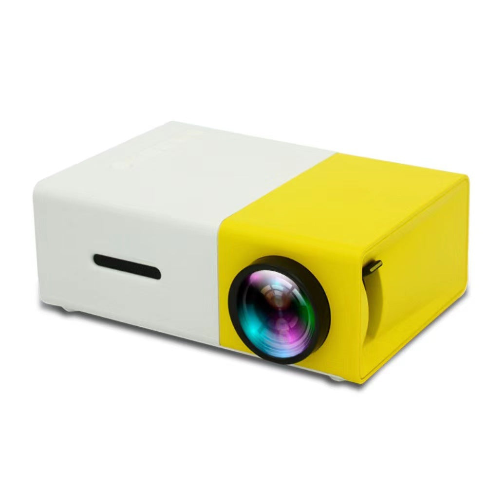 Salange Mini Projektor YG300 – Kompakter LED-Beamer für entspannte Movie-Nights