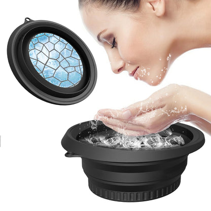 Gesichts-Eisbad-Schale aus Silikon – Cold Therapy für frische Haut & Entspannung