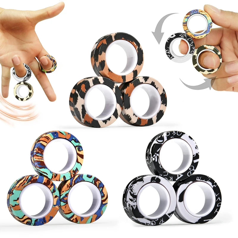 Magnetic Fidget Rings – Magnetische Anti-Stress Ringe