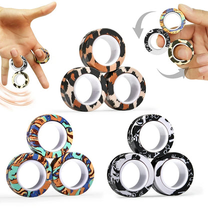 Magnetic Fidget Rings – Magnetische Anti-Stress Ringe