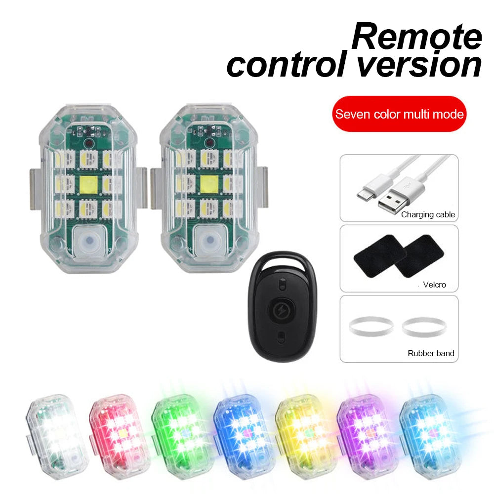 Remote Car LED Strobe Light Kit