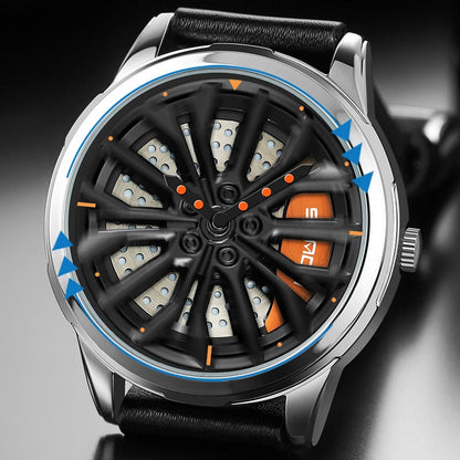 Spinning Rim Watch – Felgen-Uhr mit 360° Rotation