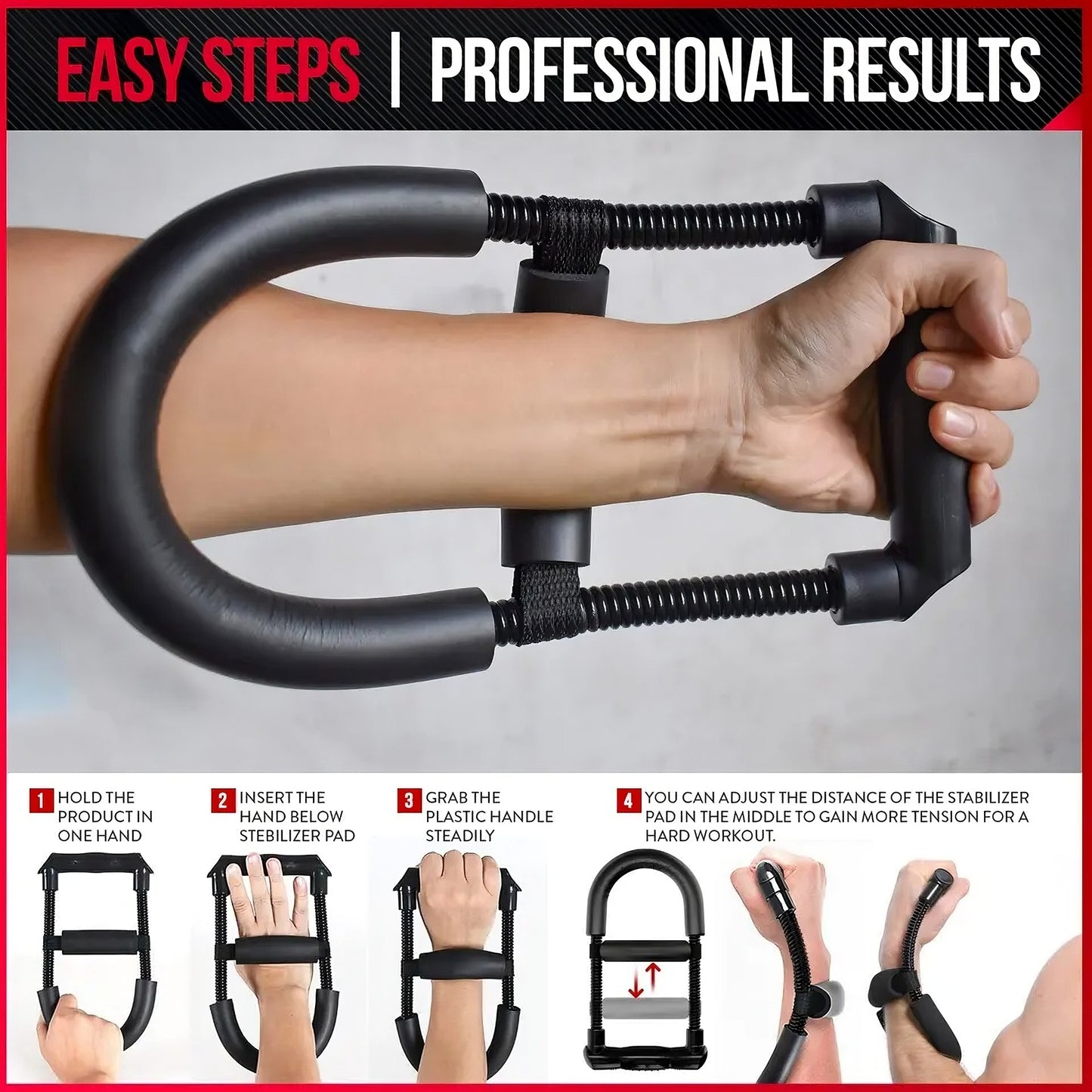 Handgelenk- & Unterarmtrainer – Effektives Grip- & Krafttraining überall