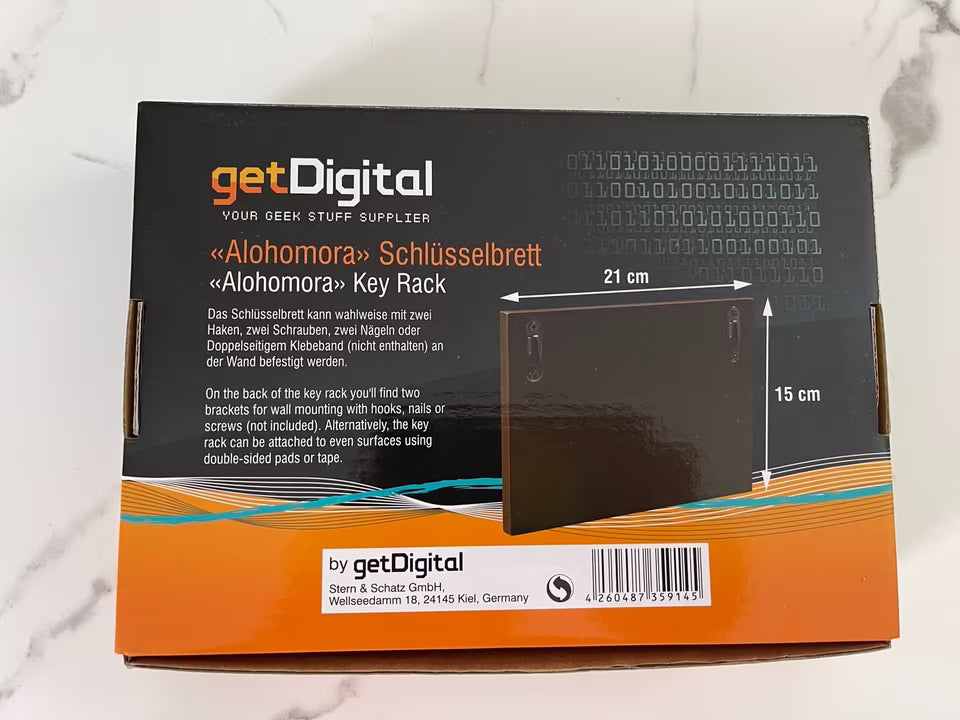 Harry Potter - "Alohomora" Schlüsselbrett für 5 Schlüssel [NEU]