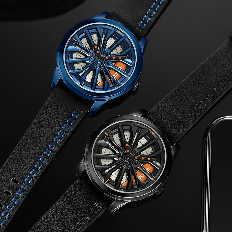 Spinning Rim Watch – Felgen-Uhr mit 360° Rotation
