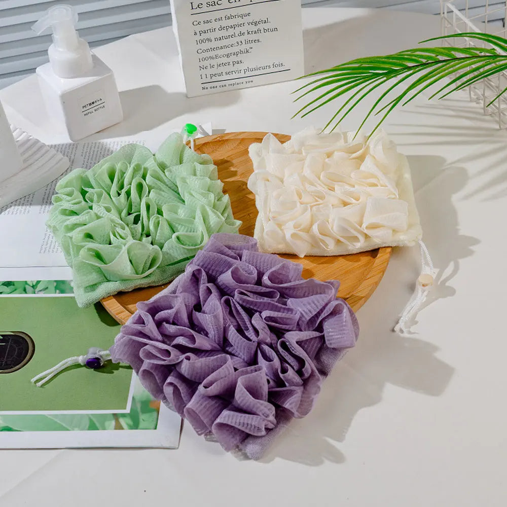 2-in-1 Badeball & Loofah – Sanfte Reinigung & Peeling in einem