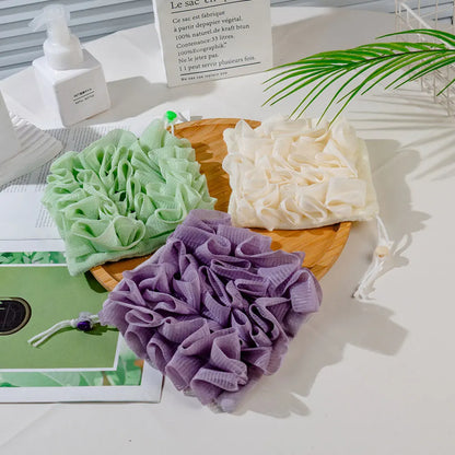 2-in-1 Badeball & Loofah – Sanfte Reinigung & Peeling in einem