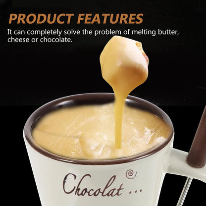 Mini Ceramic Fondue Mug Set