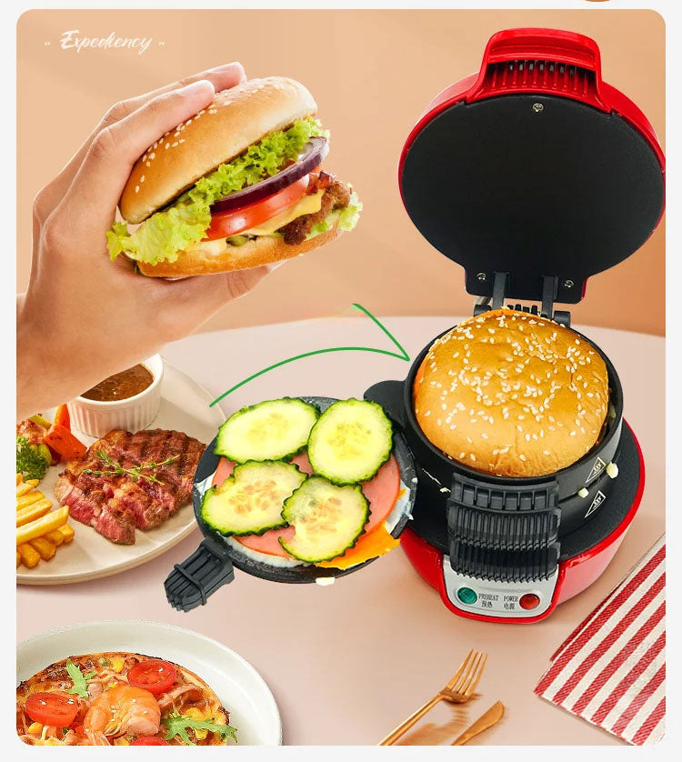 Manuelle Burger Maker Maschine – Vielseitige Burger- & Sandwichpresse