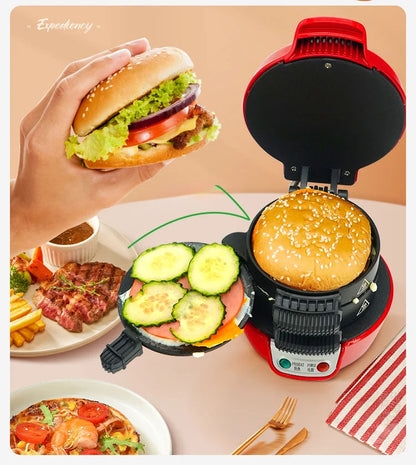 Manuelle Burger Maker Maschine – Vielseitige Burger- & Sandwichpresse