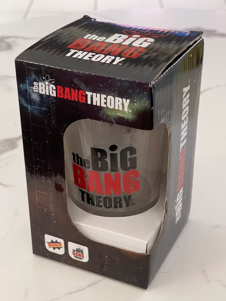 The Big Bang Theory - BAZINGA - Motiv Trink-Glas [NEU]