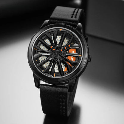 Spinning Rim Watch – Felgen-Uhr mit 360° Rotation