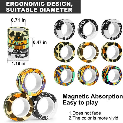 Magnetic Fidget Rings – Magnetische Anti-Stress Ringe