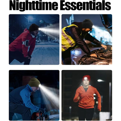 3-in-1 Bluetooth Beanie with LED Light