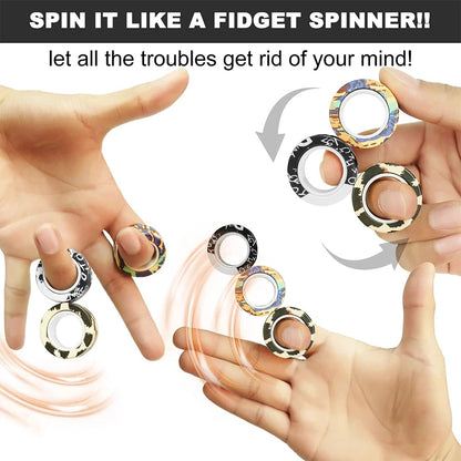 Magnetic Fidget Rings – Magnetische Anti-Stress Ringe