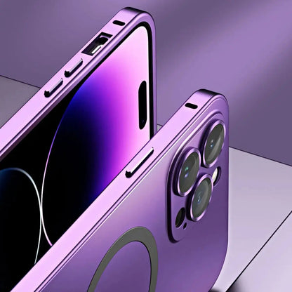 Magnetic Metal Armor iPhone Case