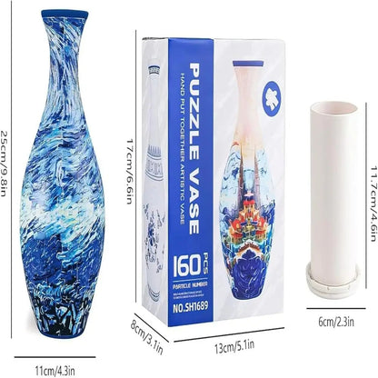 3D Puzzle Flower Vase