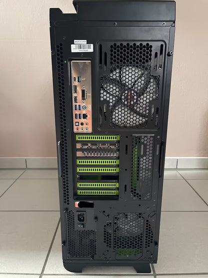 "CaseKing" - Gaming & Streaming PC - WIN 10 - Wasserkühlung - LED