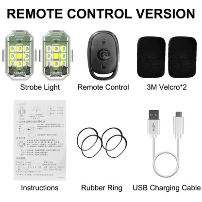 Remote Car LED Strobe Light Kit