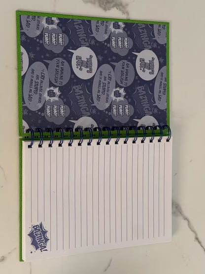 The Big Bang Theory - BAZINGA - Notizbuch - Ringbuch [NEU]