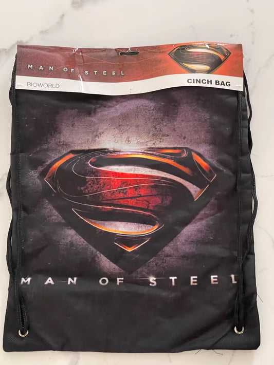 Superman "Man of Steel" -Turnbeutel - [NEU]