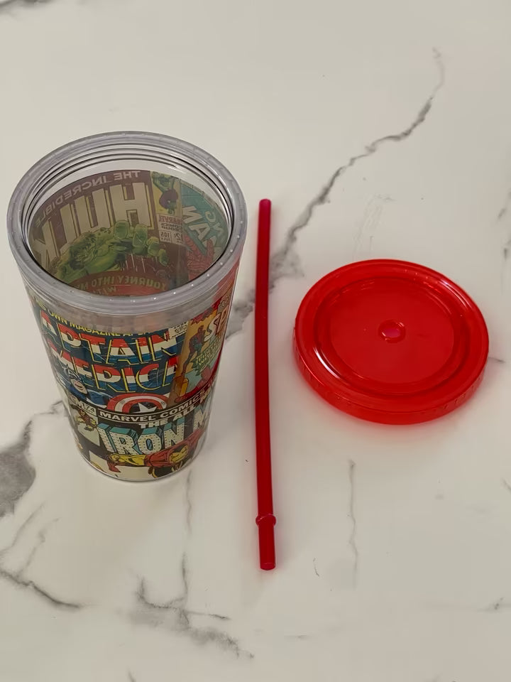 MARVEL Avengers - Strohalm-Becher [NEU]