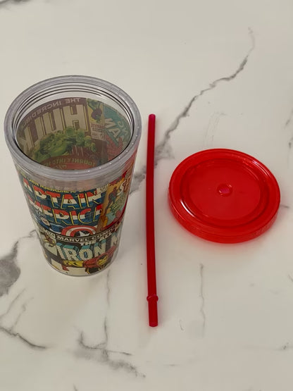 MARVEL Avengers - Strohalm-Becher [NEU]