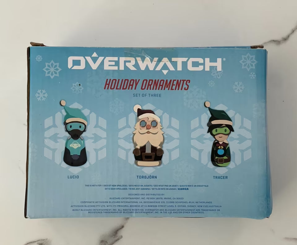 Overwatch - Christbaumkugeln "Lucio, Torbjörn & Trace" - [NEU]