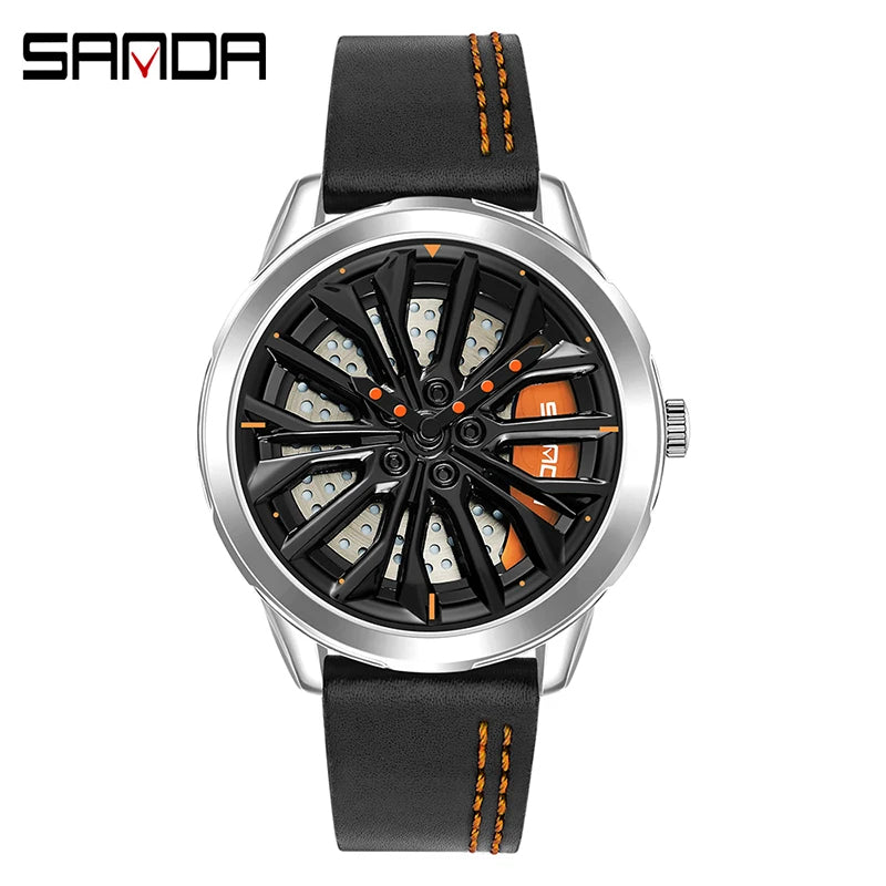 Spinning Rim Watch – Felgen-Uhr mit 360° Rotation