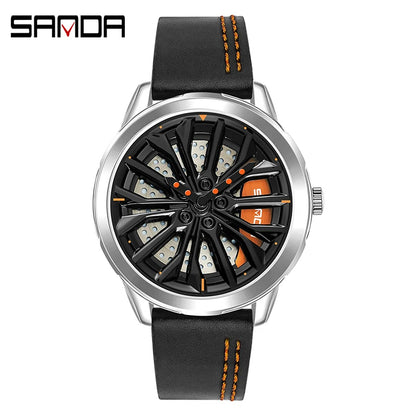 Spinning Rim Watch – Felgen-Uhr mit 360° Rotation