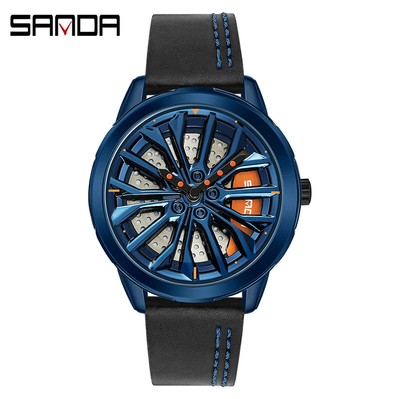 Spinning Rim Watch – Felgen-Uhr mit 360° Rotation