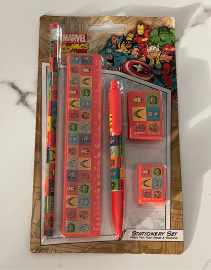 MARVEL Comics - Schreib-Set - 5-Teilig [NEU]