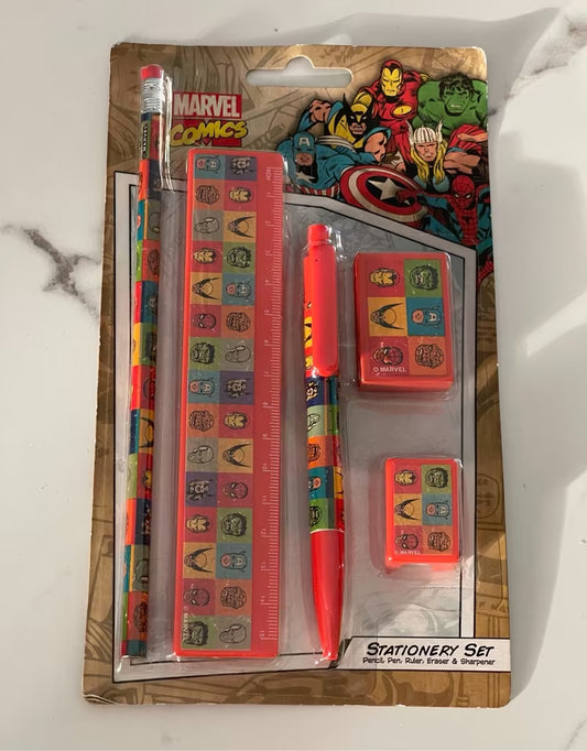 MARVEL Comics - Schreib-Set - 5-Teilig [NEU]