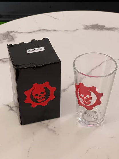 GEARS OF WAR - Motiv Trink-Glas [NEU]