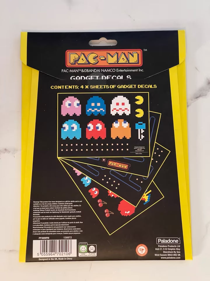 PAC MAN - Gadget Decals - Aufkleber [NEU]