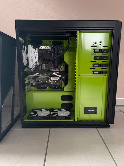 "CaseKing" - Gaming & Streaming PC - WIN 10 - Wasserkühlung - LED