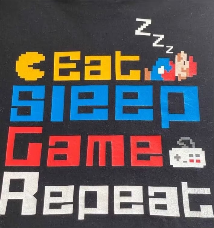 Super Mario Motiv-Short | Eat Sleep Game Repeat | L