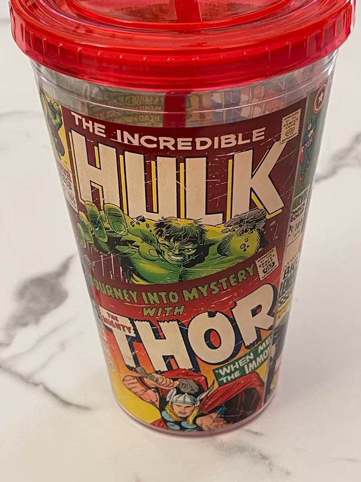 MARVEL Avengers - Strohalm-Becher [NEU]