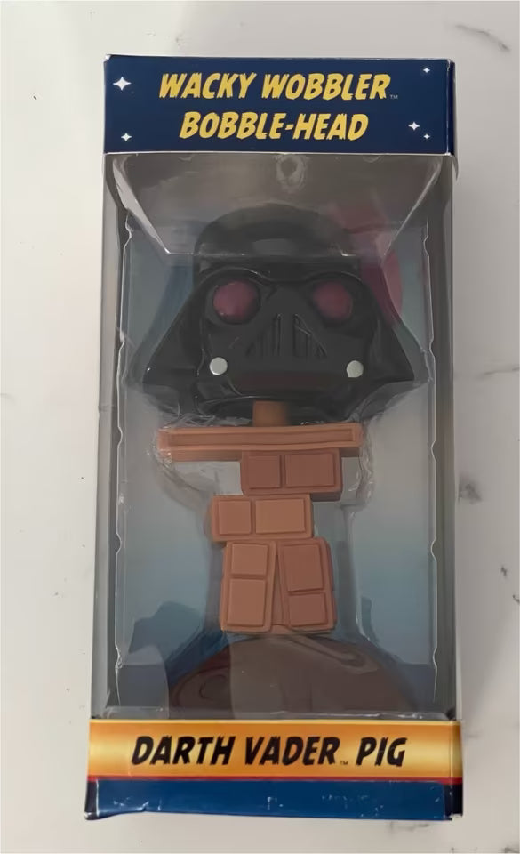 FUNKO - Angry Birds Star Wars Darth Vader Pig - Wackel Kopf [NEU]