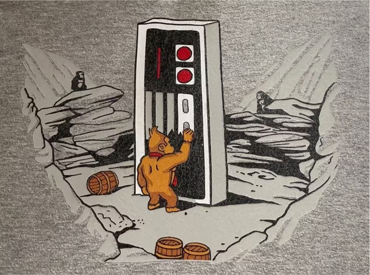 Donkey Kong NES | Motiv-Shirt | L