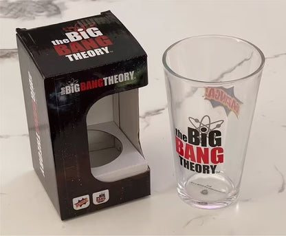 The Big Bang Theory - BAZINGA - Motiv Trink-Glas [NEU]