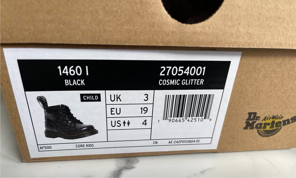 Dr. Martens - Cosmic Glitter - Gr. 19 [NEU]