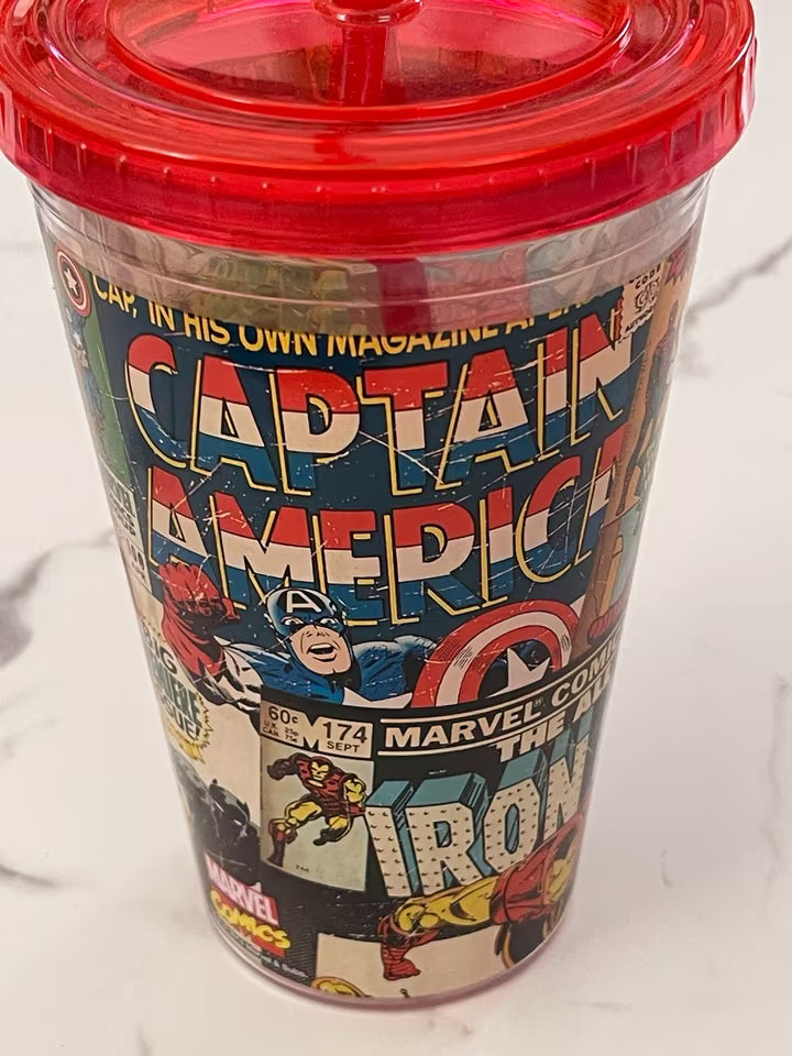 MARVEL Avengers - Strohalm-Becher [NEU]